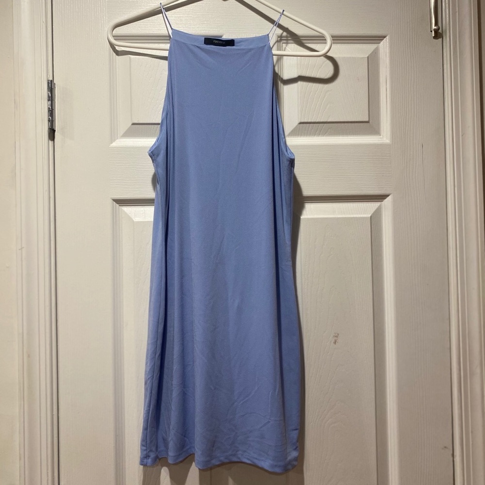 Blue dress